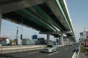都市高速道路橋